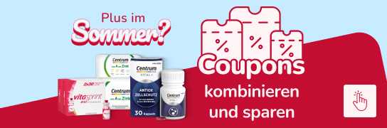 Coupons kombinieren und sparen