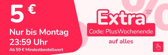 5 € Rabatt mit Code PlusFruehling – Weitere Bedingungen unter Fußnote 27