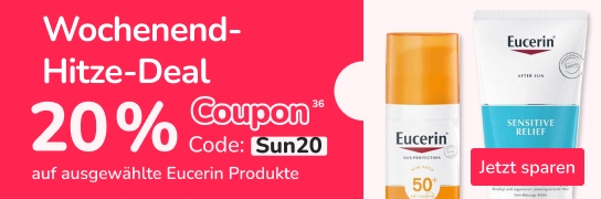 20 % auf ausgewählte Eucerin-Produkte