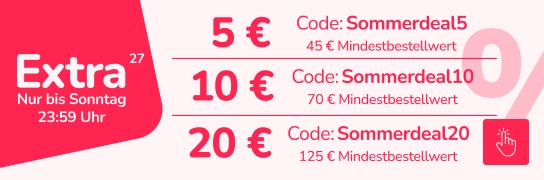 Bis zu 20 € Rabatt - Weitere Bedingungen siehe Fußnote 27