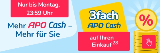 3 fach APO Cash - Weitere Bedingungen siehe Fußnote 28