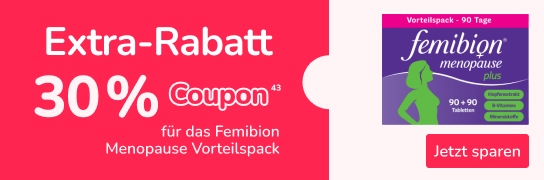 30 % mit Code Fem30 sparen - Weitere Bedingungen siehe Fußnote 43
