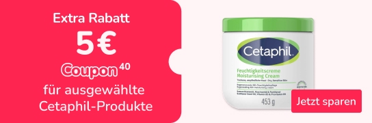 5 € Extra-Rabatt auf PZN 01874014 - Weitere Bedingungen siehe Fußnote 40
