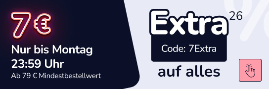 7 € Extra-Rabatt mit Code 7Extra - Weitere Bedingungen siehe Fußnote 27
