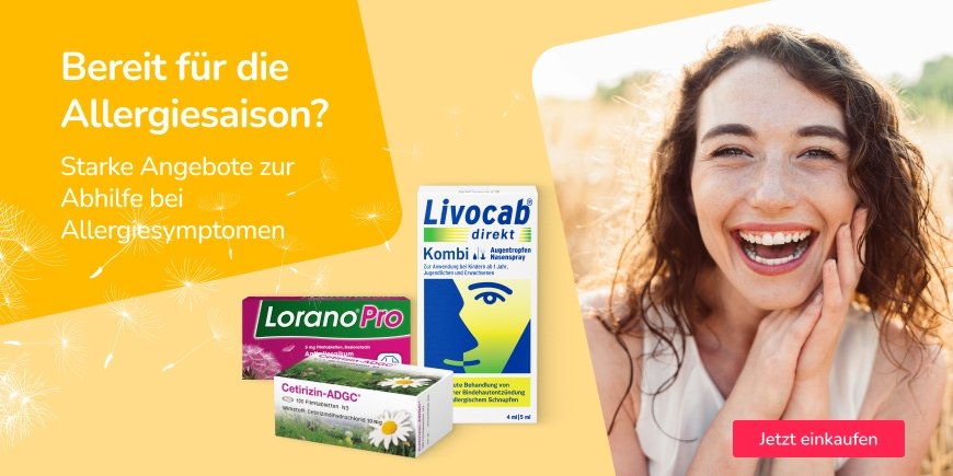 Starke Angebote zur Abhilfe bei Allergiesymptomen