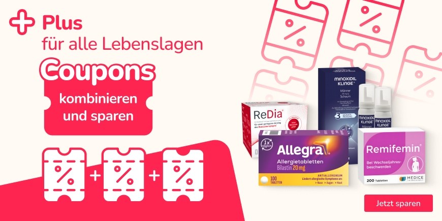 Coupons kombinieren und sparen