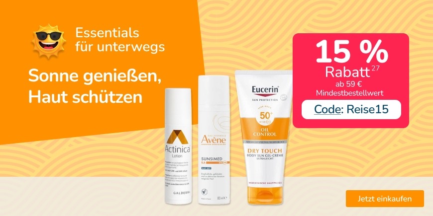 Sonne genießen, Haut schützen