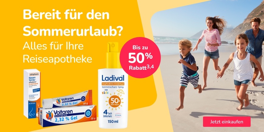 Alles für Ihre Reiseapotheke
