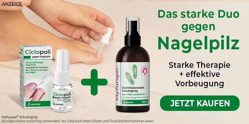 Ciclopoli gegen Nagelpilz