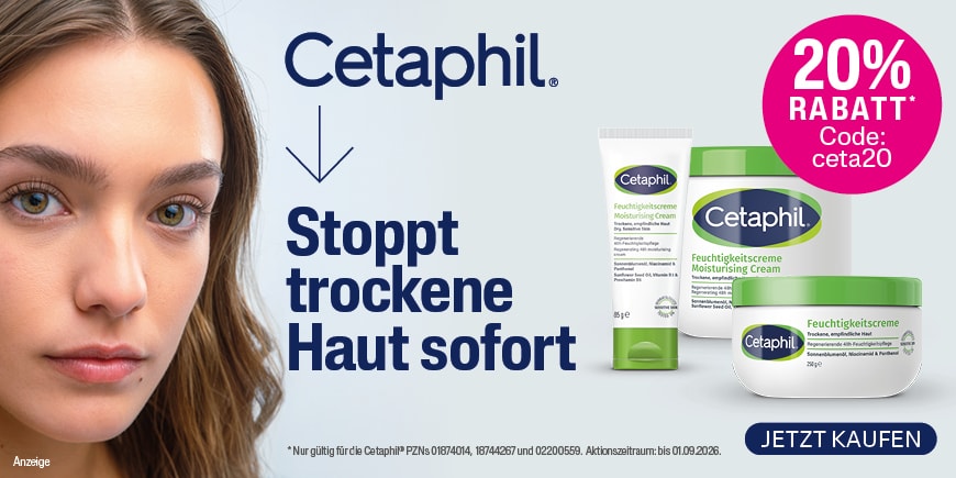 Cetaphil Feuchtigkeitscreme für trockene, empfindliche Haut