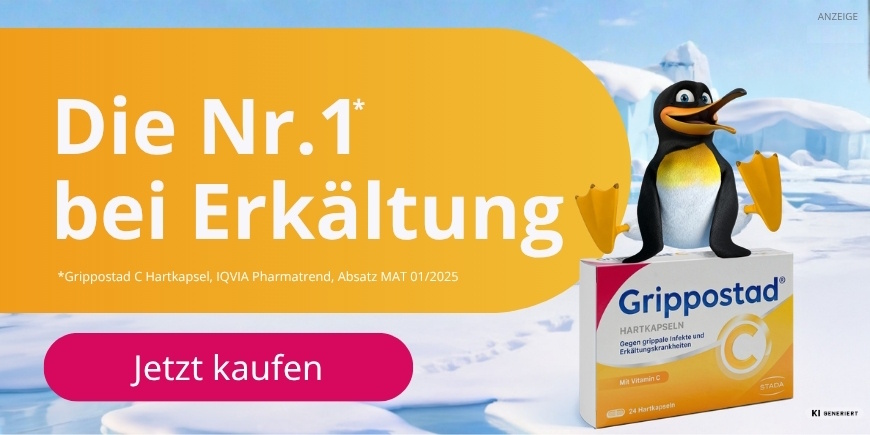 Grippostad C Hartkapseln bei Erkältung