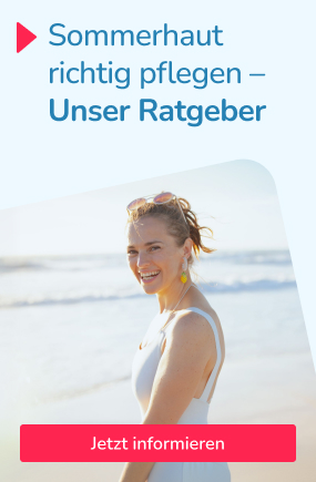 Sommerhaut richtig pflegen