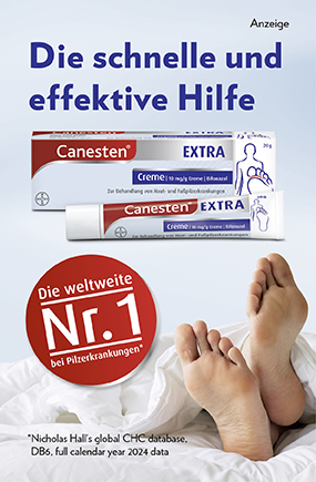 Canesten EXTRA Creme gegen Haut- und Fußpilzerkrankungen