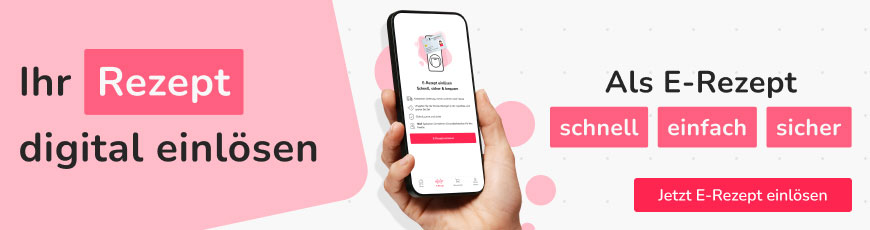 Ihr Rezept digital einlösen und Versandkosten sparen, wenn wenigstens ein verschreibungspflichtiges Produkt auf dem Rezept steht.
