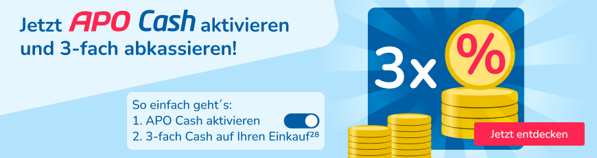 Mehr APO Cash für Sie - Weitere Bedingungen siehe Fußnote 28