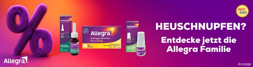 20 % extra APO Cash auf ausgewählte Nattermann-Produkte wie beispielsweise Rhinospray Plus und Mucosolvan Hustensaft