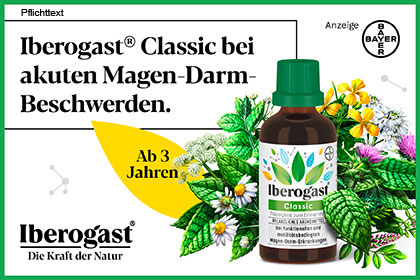 Iberogast Classic bei akuten Magen-Darm-Beschwerden