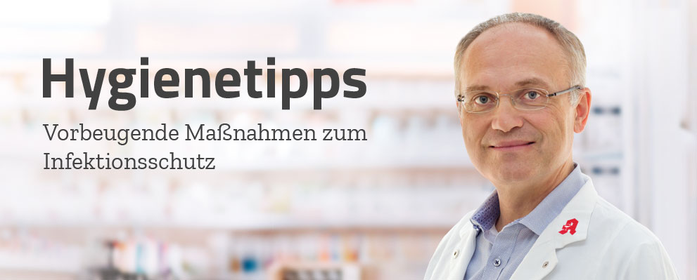 Vorbeugende Maßnahmen zum Infektionsschutz