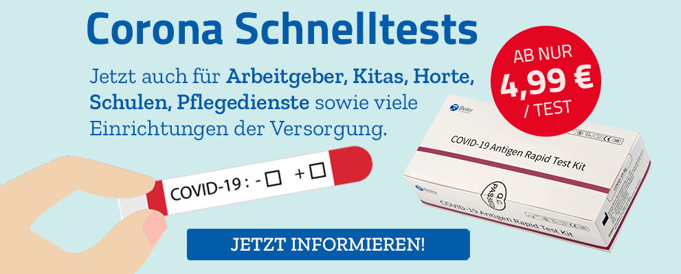 Corona Schnelltests zur Eindämmung der Pandemie